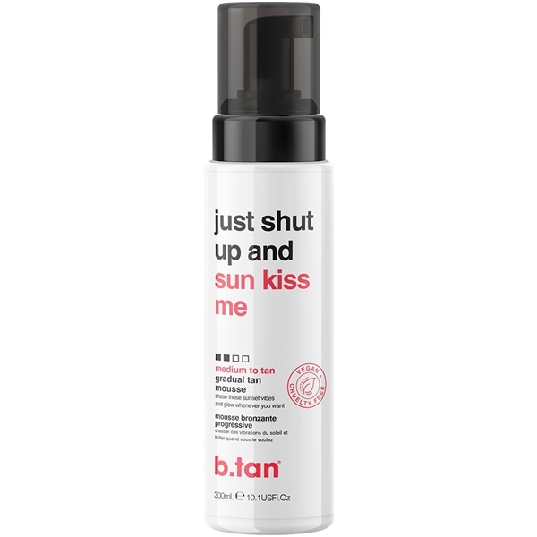 Just Shut Up & Sunkiss Me Gradual Tan Mousse (Bild 1 av 4)