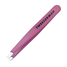 Mini Slant Tweezer Neon Pink