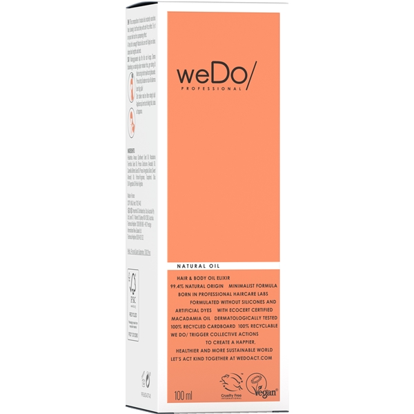 weDo Natural Oil - Hair & Body Oil Elixir (Bild 2 av 5)