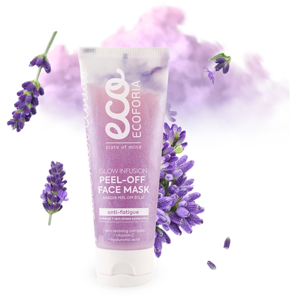 Lavender Clouds Peel-Off Face Mask (Bild 2 av 2)