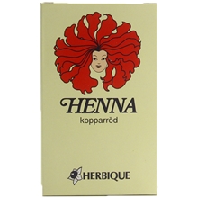 Henna pulver kopparröd