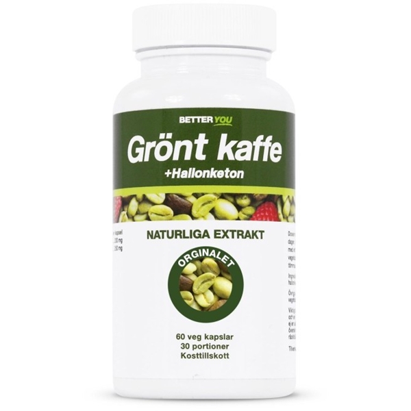 Grönt kaffe + Hallonketon