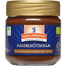 200 gram - Kung Markatta Hasselnötskräm Eko