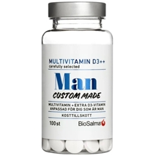 100 tabletter - Multivitamin man D-vitamin++