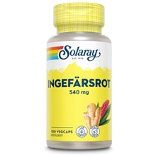 100 kapslar - Solaray Ingefärsrot