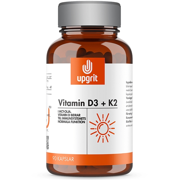 Upgrit Vitamin D3 + K2