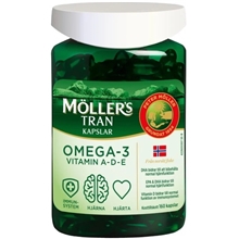 160 kapslar - Möller's Omega-3 Tran Kapslar