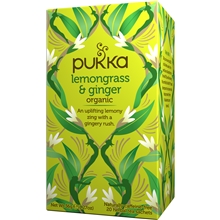 20 påse(ar) - Te Lemongrass & Ginger