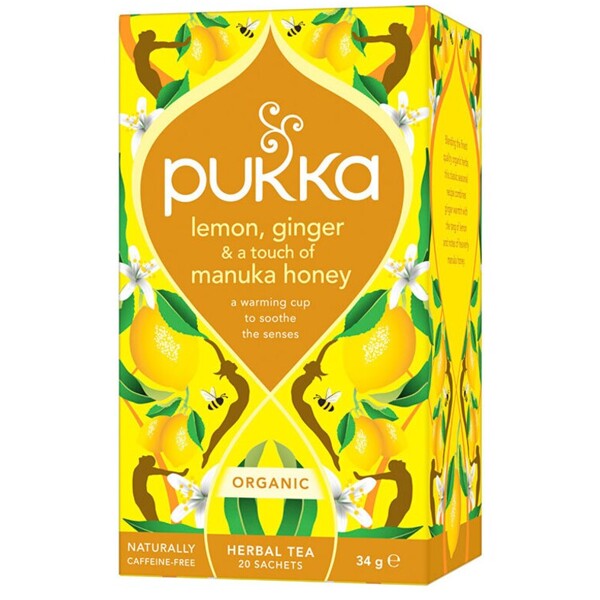 Pukka Lemon, Ginger & Manuka