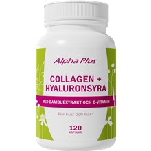120 kapslar - Collagen + Hyaluronsyra
