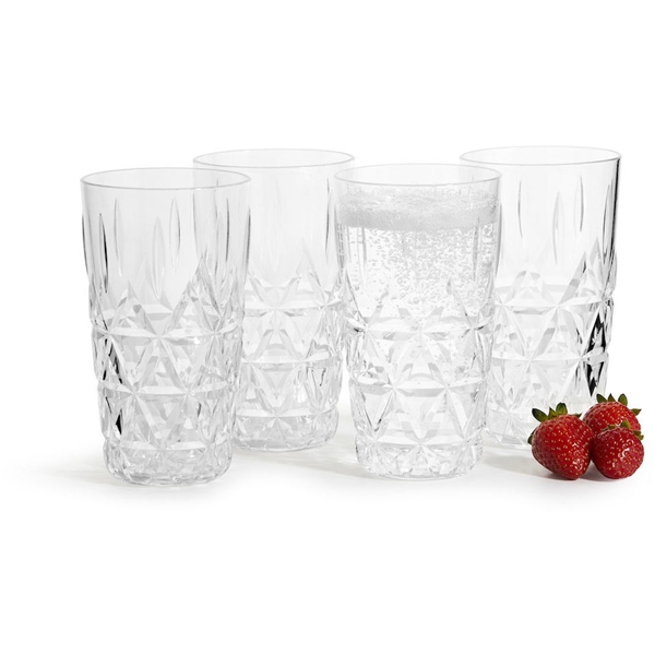 Picknick stort glas 4-pack (Bild 2 av 4)