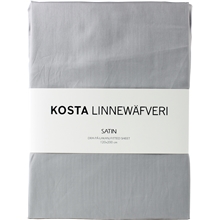 Light Grey - Kosta Linnewäfveri Satin Dra-på-lakan 120x200