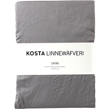 Grå - Kosta Linnewäfveri Satin Dra-på-lakan 160x200