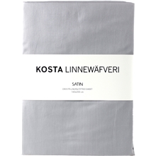 Light Grey - Kosta Linnewäfveri Satin Dra-på-lakan 160x200