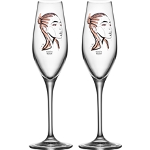 Champagneglas All About You 2-pack