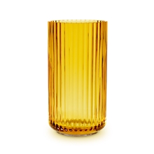 15 cm - Amber - Lyngbyvasen Glas amber