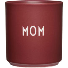 Design Letters Favourite Cups Mom / Burgundy