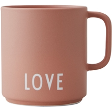 Love / Nude - Design Letters Favoritkopp med handtag