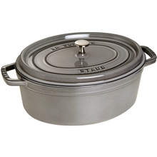 Grå - Staub Oval gryta 6,7 L