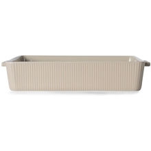 36x23 cm - Flora ugnsform Beige