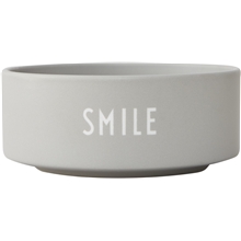 Design Letters Snack Bowl Grey