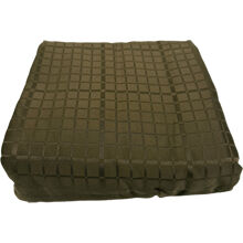 Jacquard underlakan 150 x 260 cm Brun