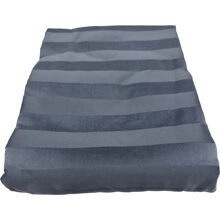 Randigt Påslakan 150 x 210 cm Polarblå