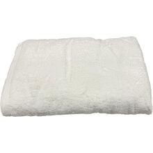 Bomull Handduk 69 x 137 cm Vit