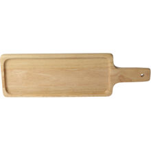 Serveringsbräda i Gummiträ med handtag