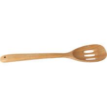Stekspade med hål i trä