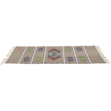 Matta - Boho Starburst 52 x 200 cm. Beige
