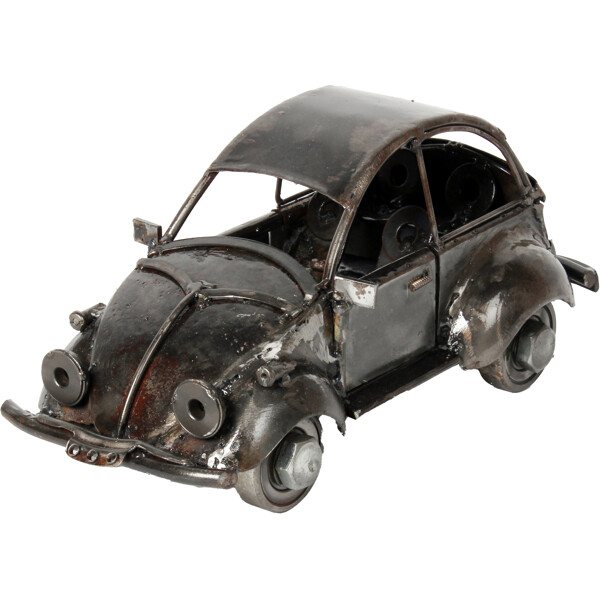 Metallskulptur Vintage Beetle (Bild 2 av 3)