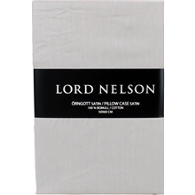 Light Grey - Lord Nelson Örngott satin 50x60 cm