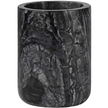 Black - Marble Mugg/Tandborsthållare