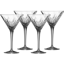 4 st/paket -  - Mixology Martiniglas 4-pack