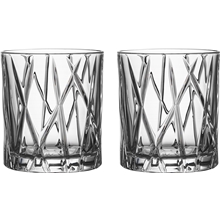 City Whiskeyglas OF 2-pack