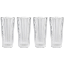 1 set -  - Stelton Pilastro Long drink glas 4-pack