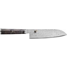 18 cm - Svart Lönn - Miyabi 5000MCD 67 Santoku Japansk kockkniv