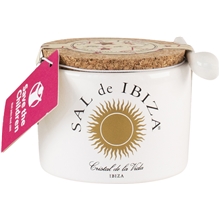 140 gram - Fleur De Sel Isla Blanca i Keramikbehållare