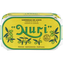 125 gram - Sardiner I Olivolja