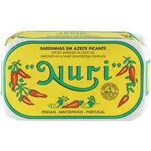 125 gram - Kryddiga Sardiner I Olivolja