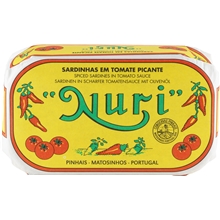 125 gram - Kryddiga Sardiner I Tomatsås