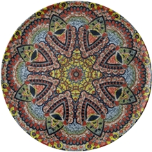  - Mandala Mattallrik 32 cm