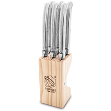 1 set - Grillknivar Laguiole Stainless Steel 6-pack