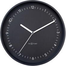 Svart - Berlin Väggklocka 30 cm