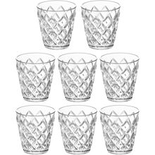 Crystal Dricksglas 8-pack