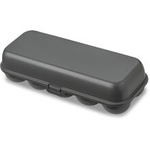 Mörkgrå - Eggs To Go Äggkartong för 10 ägg