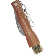 Stuti Svampkniv med trähandtag och borste