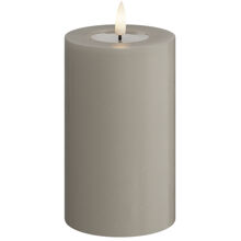 Sand - LED Blockljus 7,5x12,5 cm