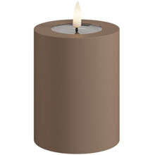 Mokka - LED Blockljus Utomhus 7,5x10 cm